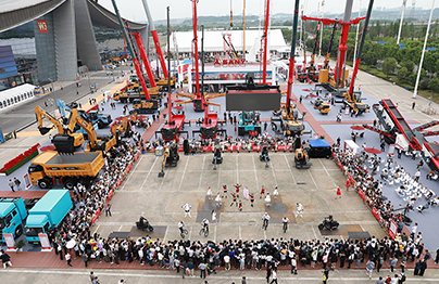 Le groupe Sany a participé à l'exposition CICEE dans la ville de Changsha